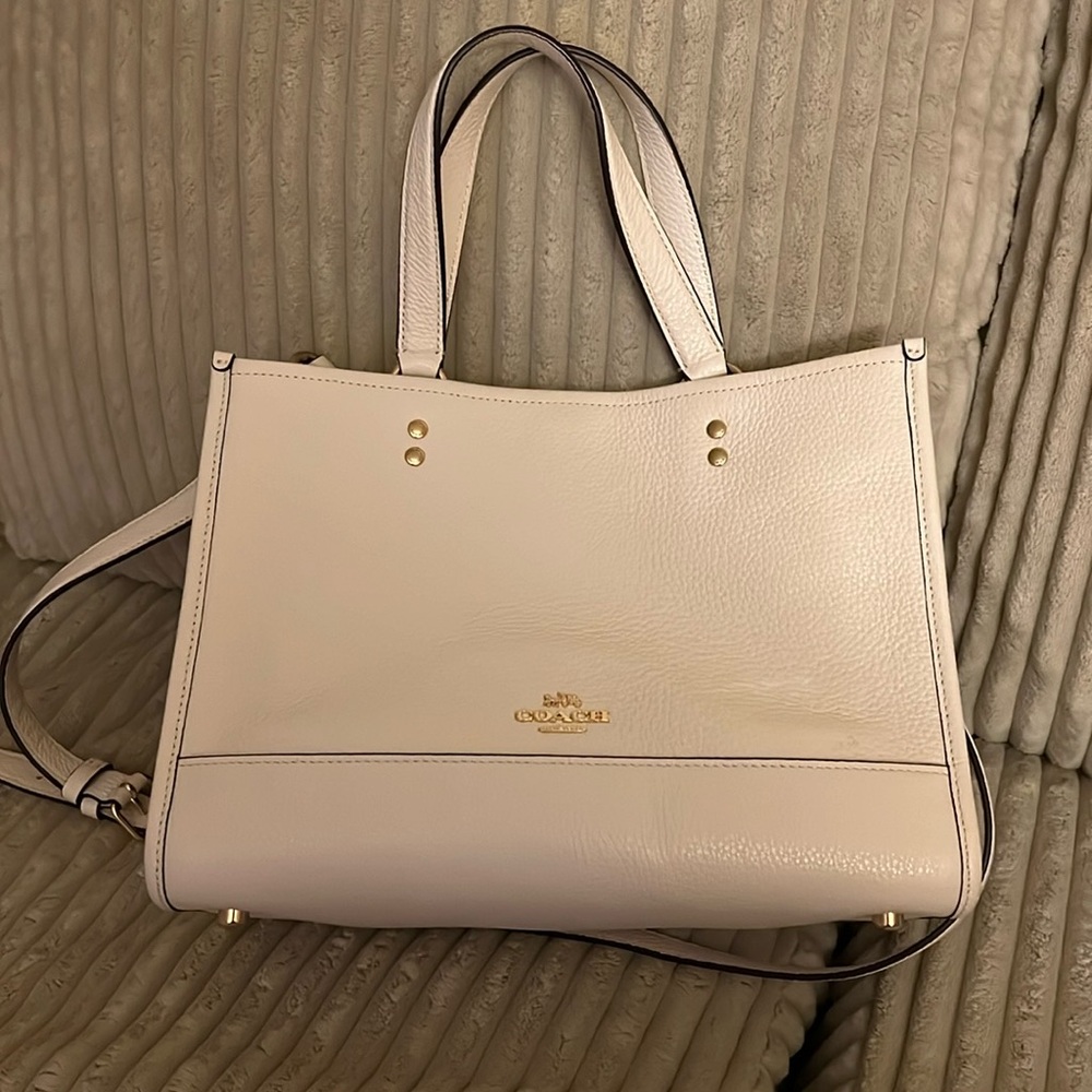 Off white Coach bag